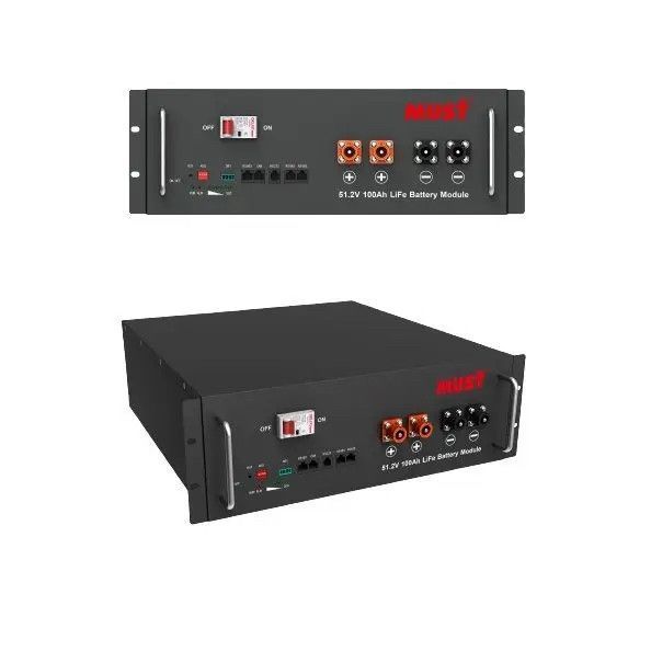 Акумуляторна батарея MUST 48V 100Ah (LIFEPO4 51,2V 100AH 5,12KWH) LP18-48100 LP18-48100 фото