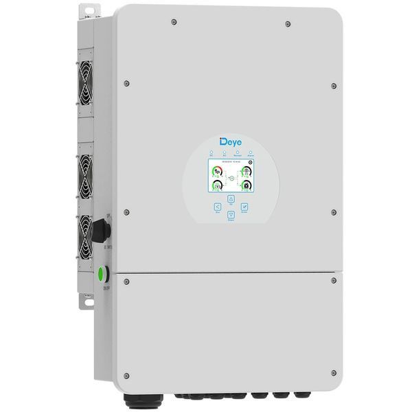 Гибридный інвертор Deye SUN-12K-SG02LP1-EU- AM3-P, 48 В, 12000 Вт, 1 фаза (безперебійник, UPS, ДБЖ) 12K-SG02LP1-EU-AM3-P фото