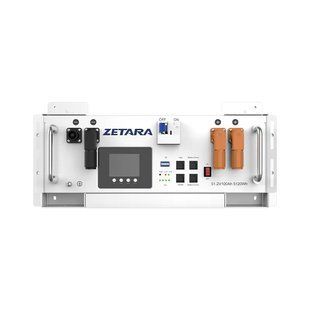 Акумуляторна батарея Zetara 5000EM 51.2В, 100А, 5kWh (LiFePO4, 5,12 Квт ) (літій-залізо-фосфатний акумулятор для ДБЖ) 5000EM фото